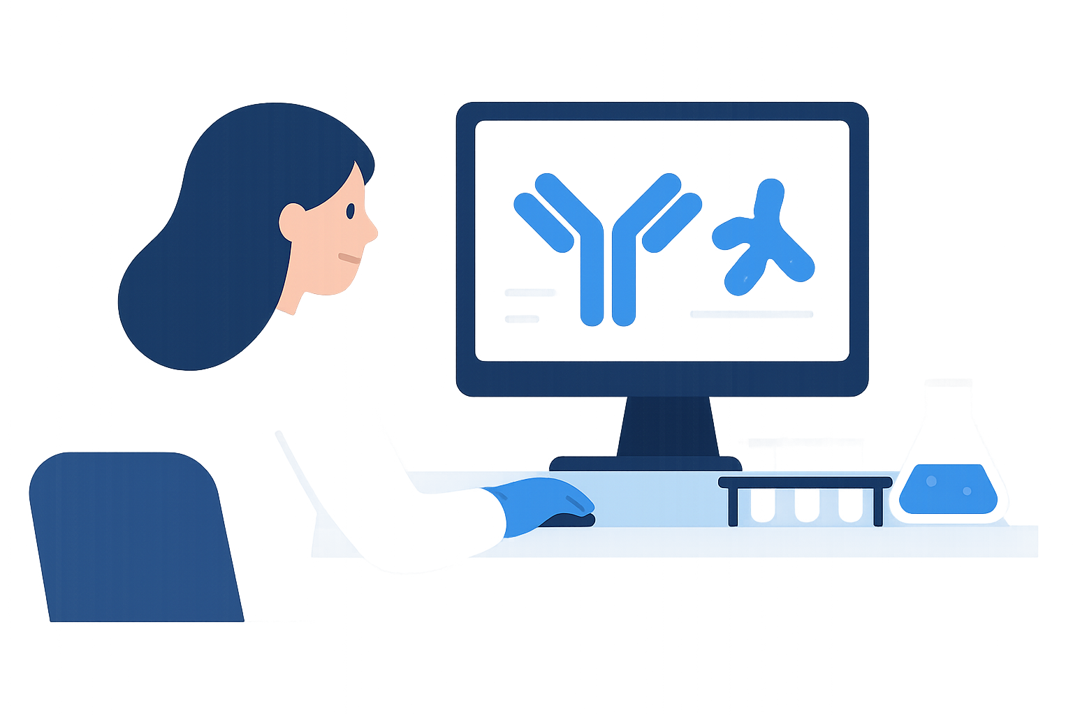 Lab management illustration